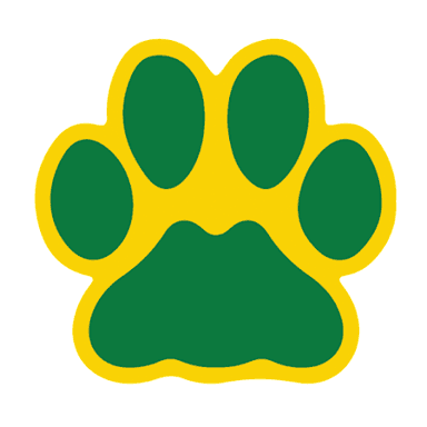 Welch Elementary paw print logo